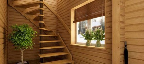 Trapper til andre etasje i et privat hus