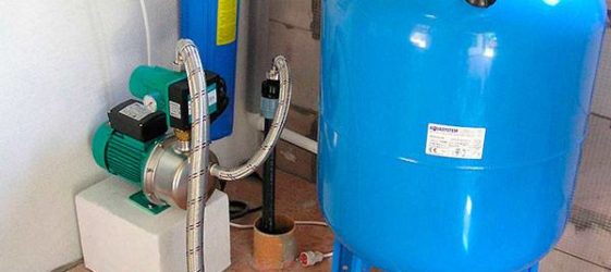 Pumpestation til privat vandforsyning