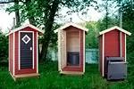 Do-it-yourself-Toilette für eine Sommerresidenz Schritt für Schritt Anleitung