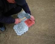 DIY belegningsplater legger video: trinnvise instruksjoner