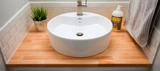 Arbeitsplatte Waschbecken