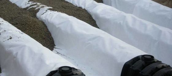 Drenering geotextile (geotextile)