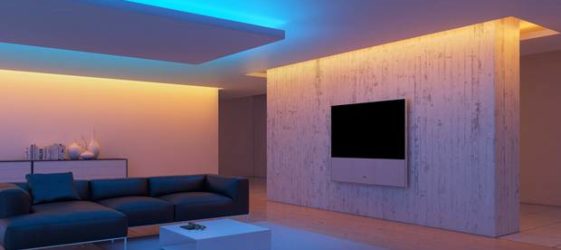 Anschlussplan des 220 V LED-Streifens zum Netzwerk