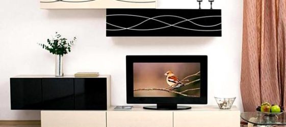 TV-Ständer im modernen Stil: Foto