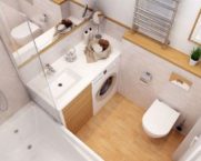Badezimmer: Foto und Design für ein kleines Bad