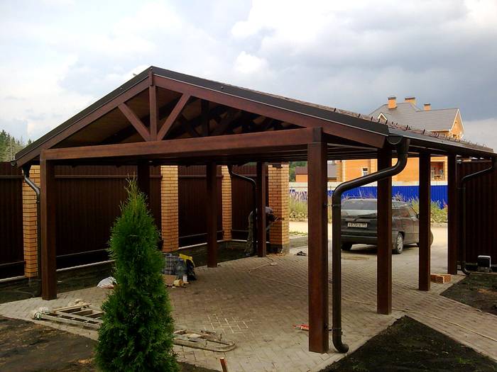 Carport til sommerhuset