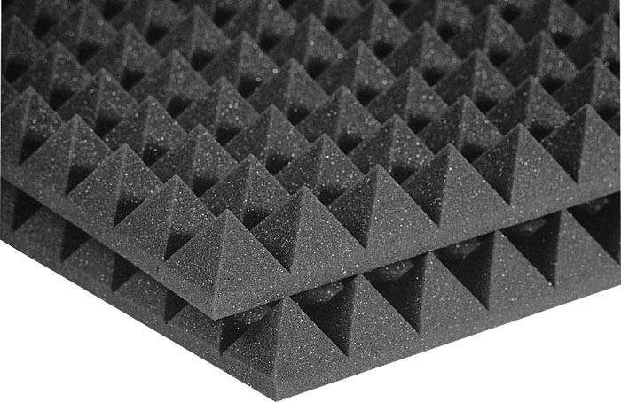 Um eine effektive Schallabsorption zu gewährleisten, werden spezielle Materialien für die Polsterung von Wänden und Decken verwendet