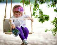 Gronxador infantil per regalar a l'aire lliure: tipus, materials, producció