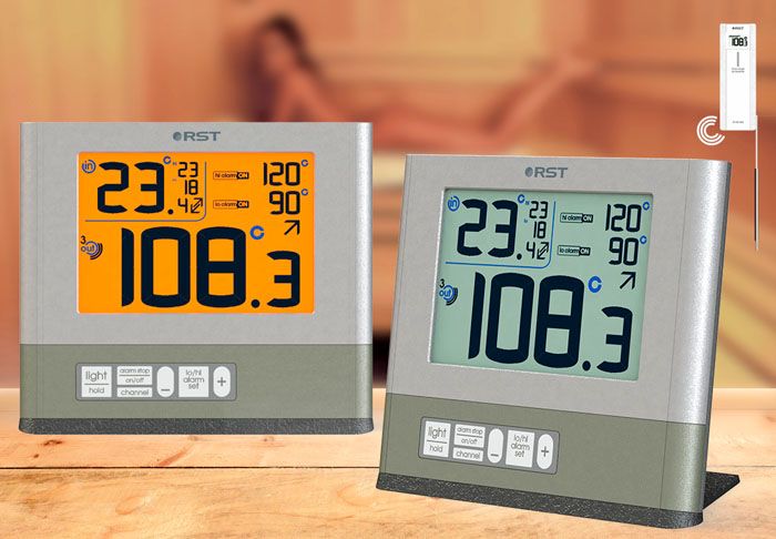 Modelle dieses Typs sind mit mehreren Sensoren ausgestattet, mit denen die Temperatur im Dampfbad, im Aufenthaltsraum und in anderen Räumen des Badekomplexes geregelt wird