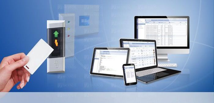 Die auf dem PC installierte Software erleichtert die Arbeit des Personalservices und die Sicherheit des gesteuerten Objekts
