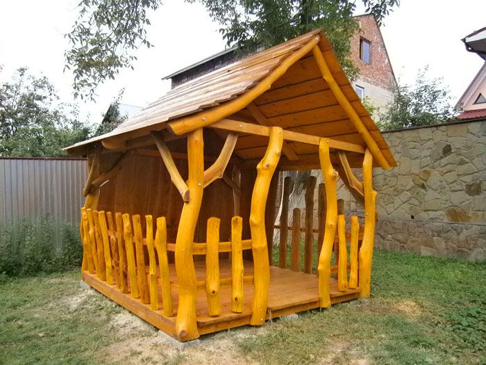Do-it-yourself-Pavillons aus Schrott: Foto