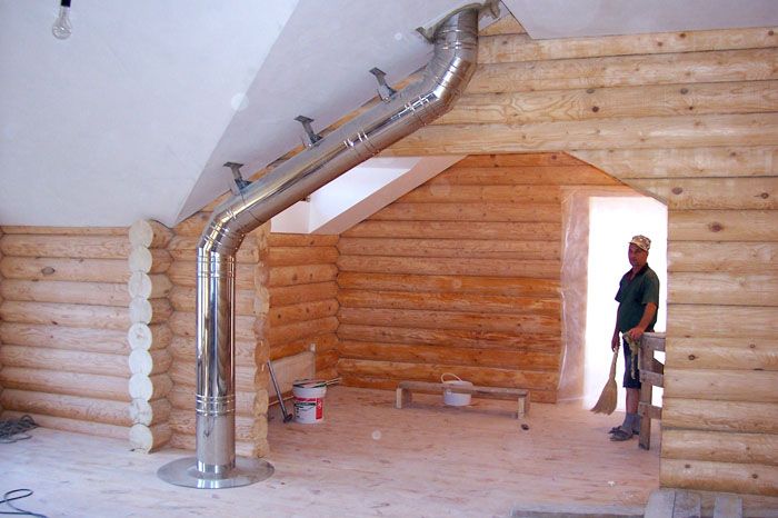 For at forbinde en enkelt kedel kan der bruges et rør op til 7 meter. Denne højde er nok til at montere et varmesystem i et to-etagers hus.