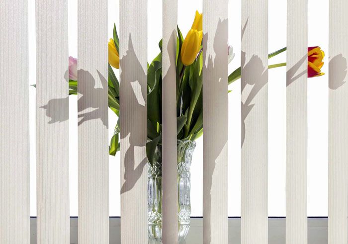 Une solution logique consiste à monter le rideau sur le mur devant l'ouverture de la fenêtre. Ainsi, les fleurs resteront sur le rebord de la fenêtre et le cadre ne souffrira pas