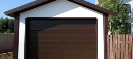 Sandwichpanel garage