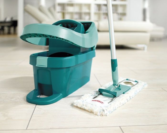 Spinnender Mopp