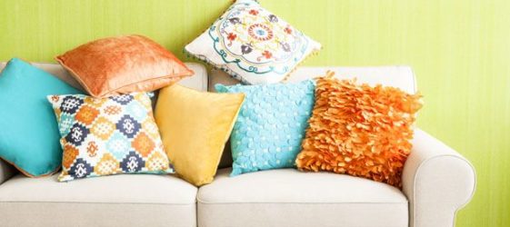 Poduszki dekoracyjne DIY: zdjęcie