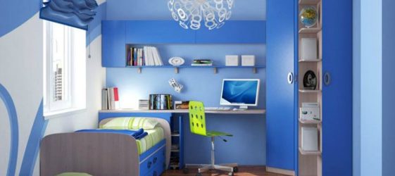 Möbel für ein Kinderzimmer für einen Jungen