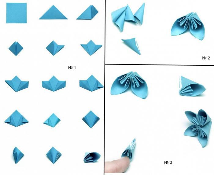 Możesz zacząć od złożenia jednego elementu. Gdy tylko taki kwiat origami pojawi się w twoich rękach, będziesz chciał go robić wielokrotnie.