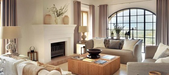 Estil mediterrani a l'interior: foto