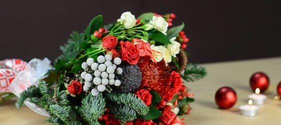 Bukiet noworoczny DIY