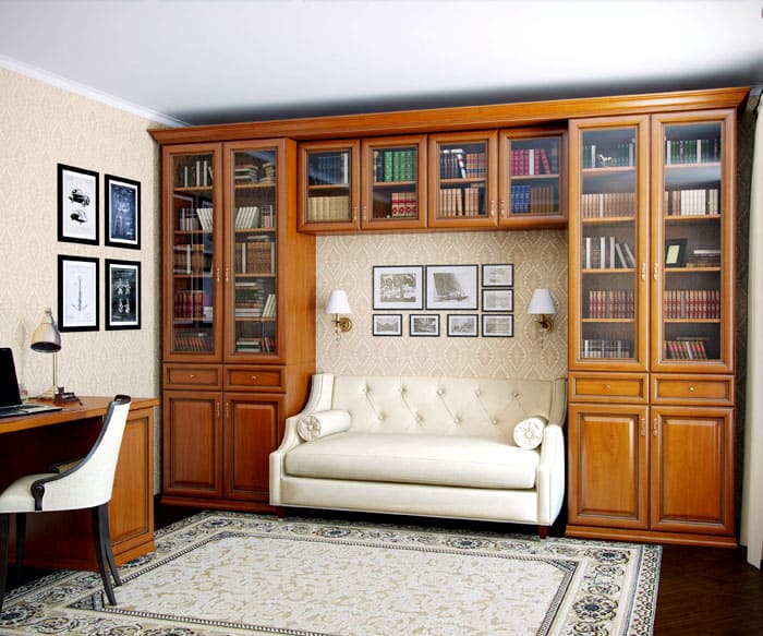 Bücherregale und Heimbibliotheken