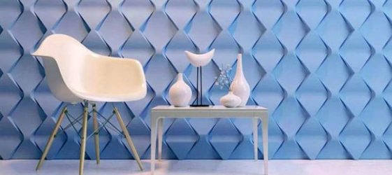 3D-Paneele für Wände im Innenraum