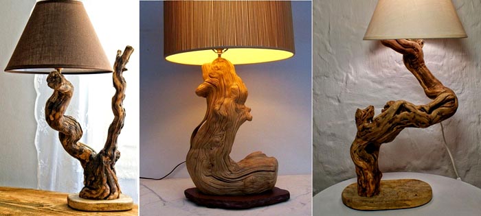 Option, wenn Lampenschirm und Sockel identisch sind, die Lampe jedoch neu dekoriert ist
