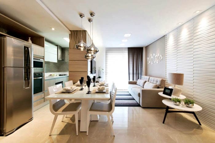 Es más fácil elegir el estilo de la habitación en el caso de uso exclusivo del apartamento.
