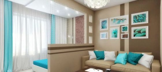 Ein Zimmer in ein Schlafzimmer und ein Wohnzimmer unterteilen